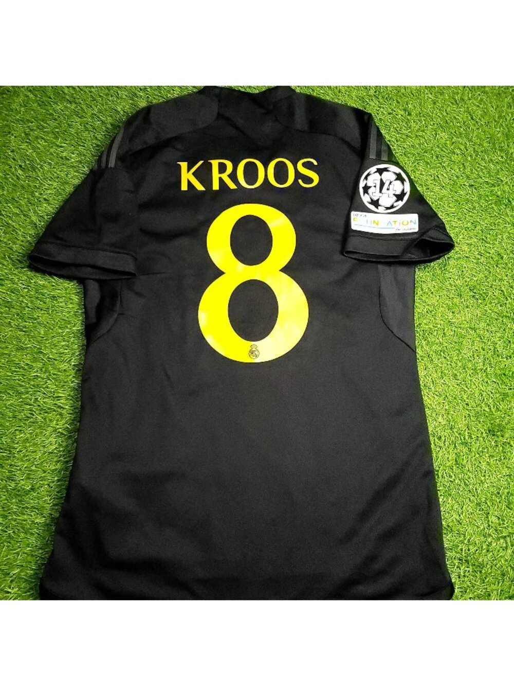 Kroos Real Madrid 2023 2024 UEFA Third Soccer Jersey M SKU# IN9846